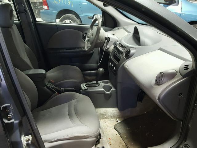 1G8AJ52F23Z146300 - 2003 SATURN ION LEVEL BLACK photo 5