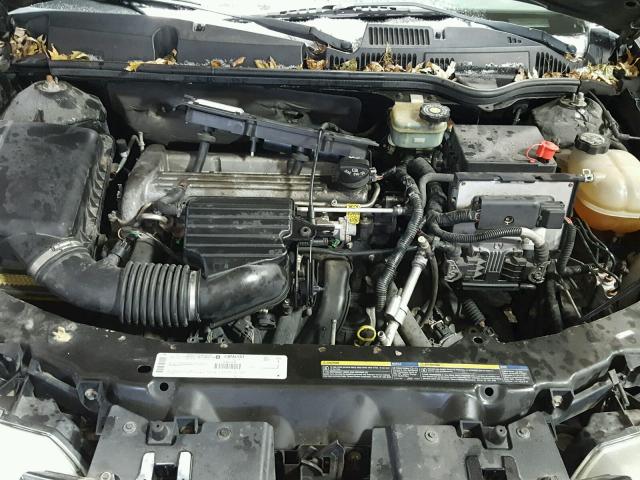 1G8AJ52F23Z146300 - 2003 SATURN ION LEVEL BLACK photo 7