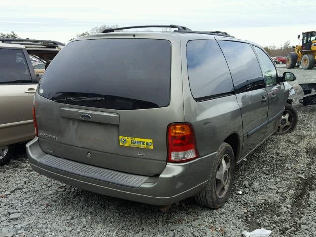 2FMZA51462BB83825 - 2002 FORD WINDSTAR L GREEN photo 4