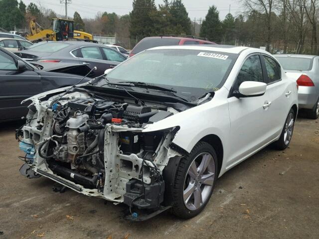 19VDE1F38EE004878 - 2014 ACURA ILX 20 WHITE photo 2