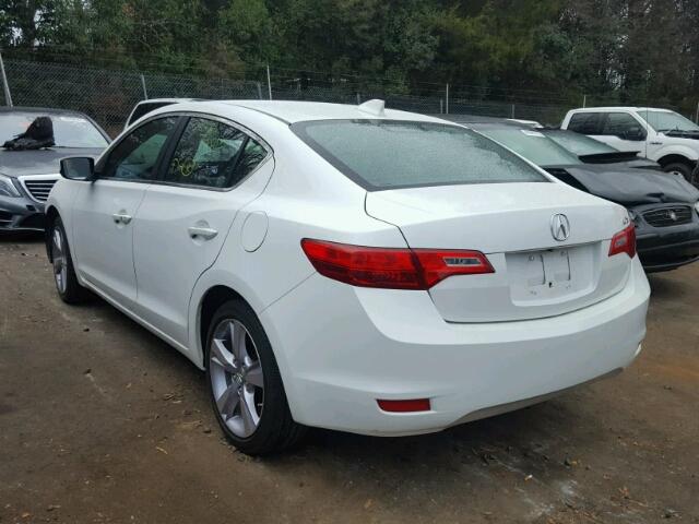 19VDE1F38EE004878 - 2014 ACURA ILX 20 WHITE photo 3