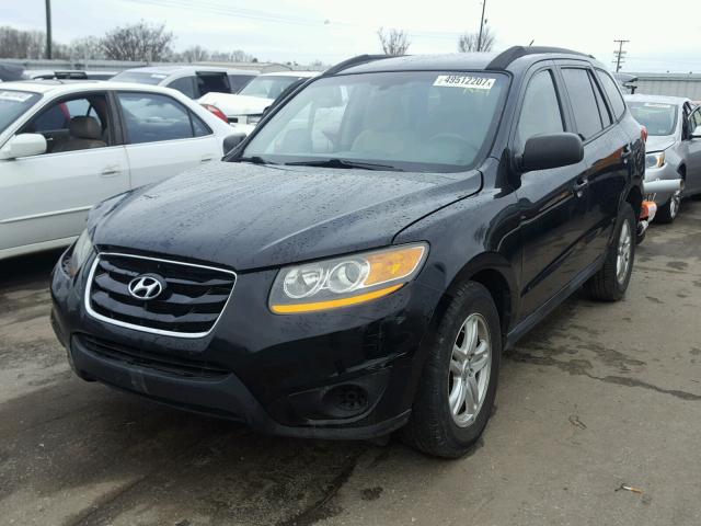 5XYZG3AB6BG027219 - 2011 HYUNDAI SANTA FE G BLACK photo 2