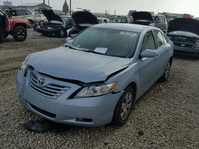 4T1BE46K87U707792 - 2007 TOYOTA CAMRY NEW BLUE photo 2