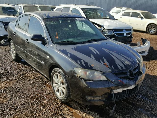 JM1BK323371728380 - 2007 MAZDA 3 S BLACK photo 1