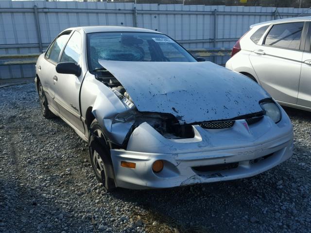 1G2JB524017263534 - 2001 PONTIAC SUNFIRE SE SILVER photo 1