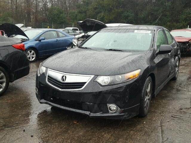 JH4CU2F82CC010296 - 2012 ACURA TSX SE BLACK photo 2