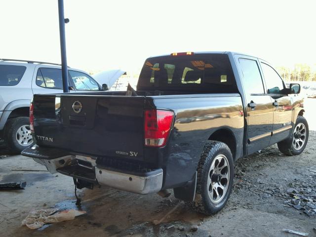 1N6BA0ED2CN331135 - 2012 NISSAN TITAN S BLACK photo 4