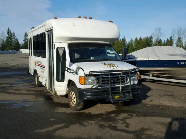 1FDXE45S97DA61184 - 2007 FORD ECONOLINE WHITE photo 1