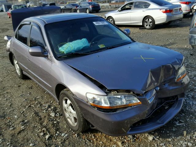 1HGCG6684YA111019 - 2000 HONDA ACCORD EX GRAY photo 1