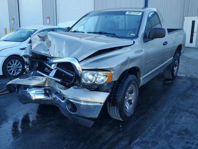 1D7HA16K75J563486 - 2005 DODGE RAM 1500 S GOLD photo 2