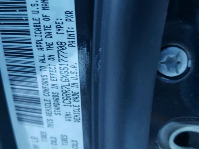 1C6RR7LGXGS177708 - 2016 RAM 1500 SLT Qara foto 10