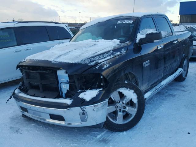 1C6RR7LGXGS177708 - 2016 RAM 1500 SLT BLACK photo 2