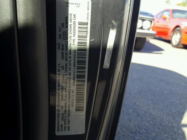 3VWRW31C18M504532 - 2008 VOLKSWAGEN NEW BEETLE Boz foto 10