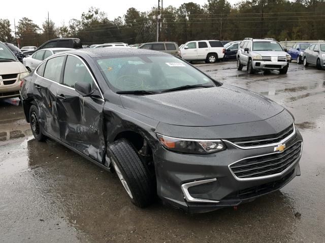 1G1ZB5ST0HF168129 - 2017 CHEVROLET MALIBU LS CHARCOAL photo 1