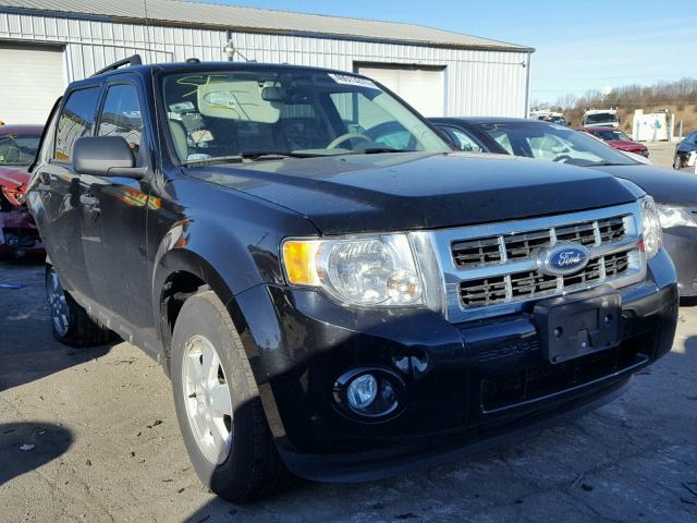 1FMCU0D70CKC60895 - 2012 FORD ESCAPE XLT BLACK photo 1