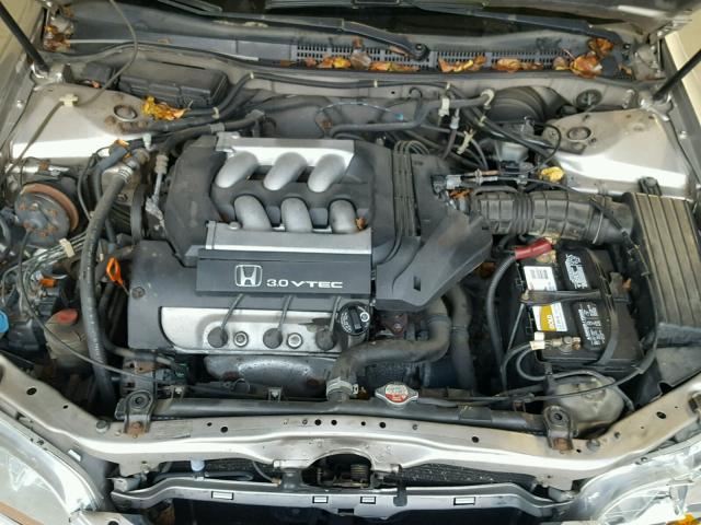 1HGCG1653WA010141 - 1998 HONDA ACCORD EX SILVER photo 7