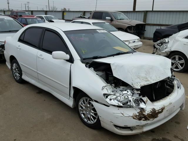 1NXBR32E45Z379458 - 2005 TOYOTA COROLLA CE WHITE photo 1