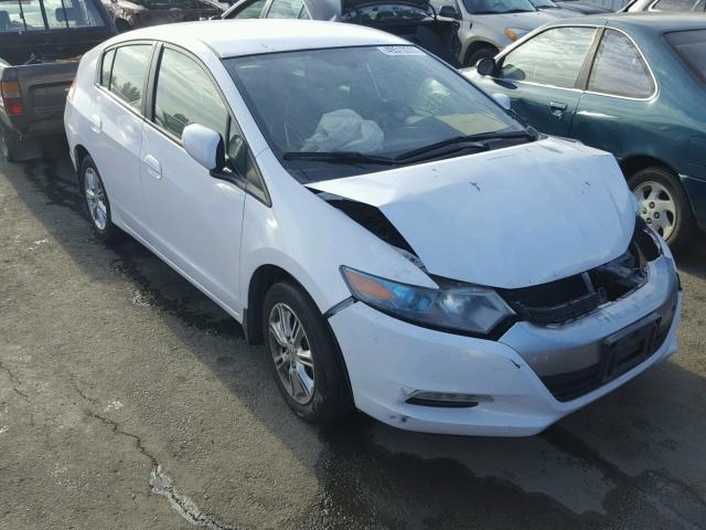 JHMZE2H72AS028098 - 2010 HONDA INSIGHT EX WHITE photo 1