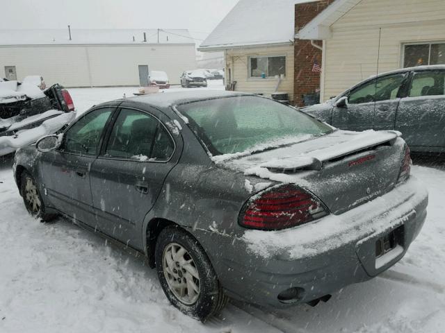 1G2NE52F04M655008 - 2004 PONTIAC GRAND AM S 灰色 照片 3