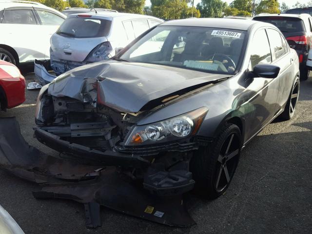 1HGCP26358A163059 - 2008 HONDA ACCORD LX CHARCOAL photo 2