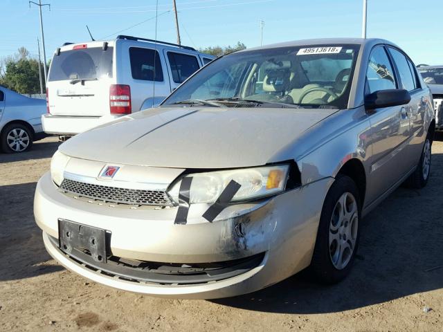 1G8AJ52F04Z144515 - 2004 SATURN ION LEVEL BEIGE photo 2