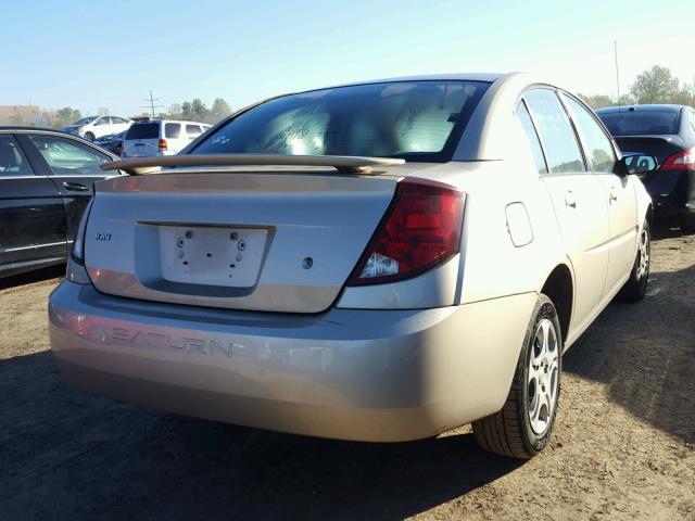 1G8AJ52F04Z144515 - 2004 SATURN ION LEVEL BEIGE photo 4