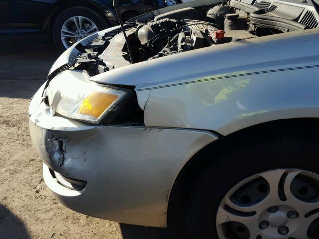 1G8AJ52F04Z144515 - 2004 SATURN ION LEVEL BEIGE photo 9