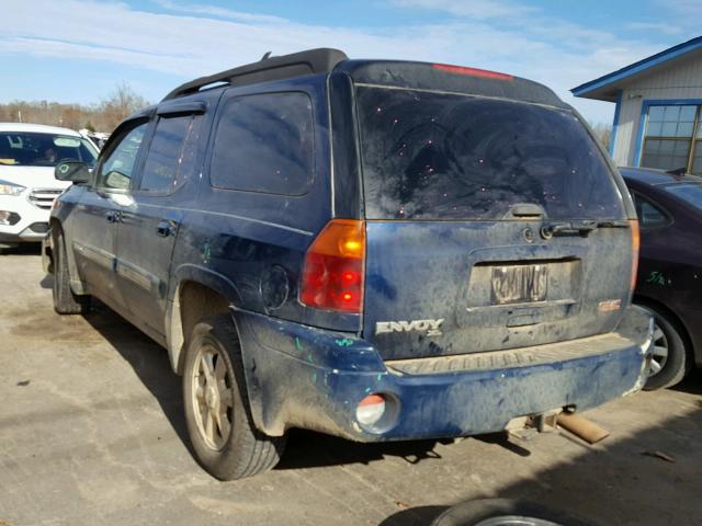 1GKET16SX36140865 - 2003 GMC ENVOY XL BLUE photo 3