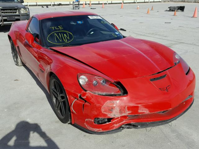 1G1YY26E265120185 - 2006 CHEVROLET CORVETTE Z RED photo 1