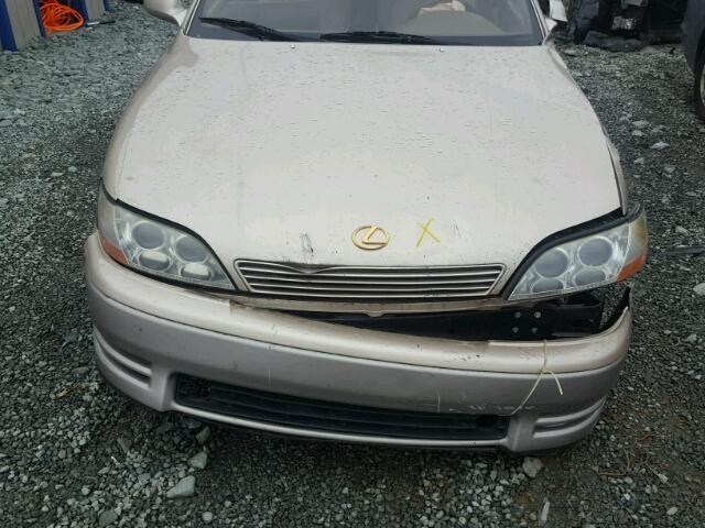 JT8GK13T5R0005016 - 1994 LEXUS ES 300 GOLD photo 7