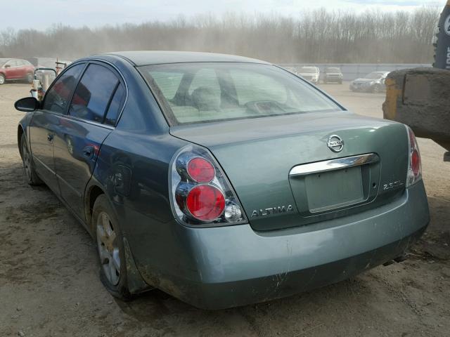 1N4AL11D96C264107 - 2006 NISSAN ALTIMA S GREEN photo 3