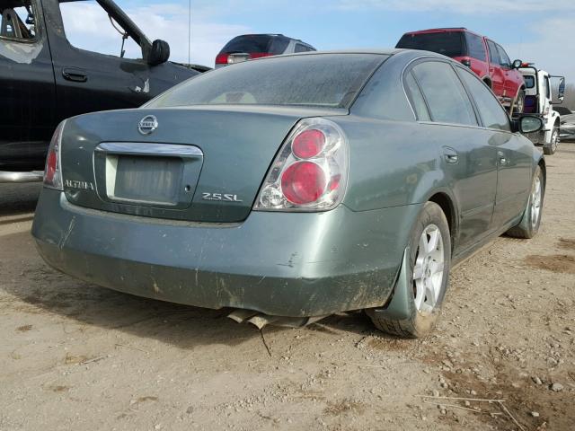 1N4AL11D96C264107 - 2006 NISSAN ALTIMA S GREEN photo 4