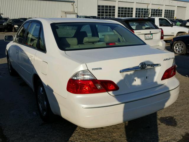 4T1BF28B94U363741 - 2004 TOYOTA AVALON XL WHITE photo 3