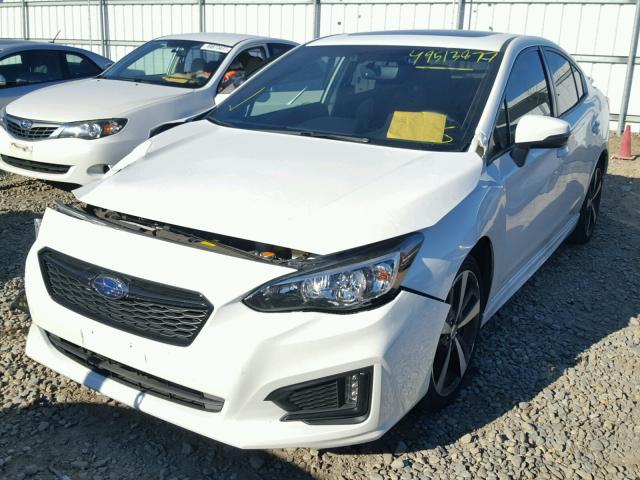 4S3GKAM62H3610585 - 2017 SUBARU IMPREZA SP WHITE photo 2