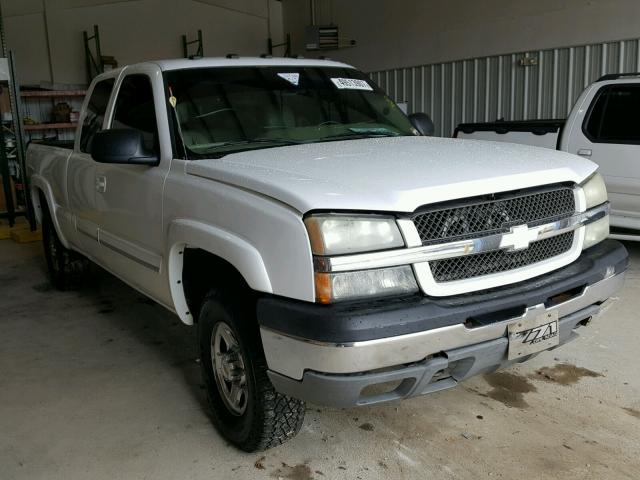 1GCEK19T04E108467 - 2004 CHEVROLET SILVERADO WHITE photo 1