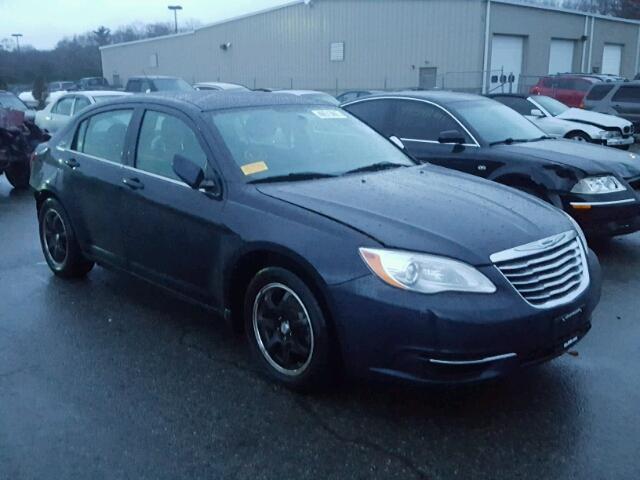 1C3BC4FB3BN521384 - 2011 CHRYSLER 200 LX BLUE photo 1