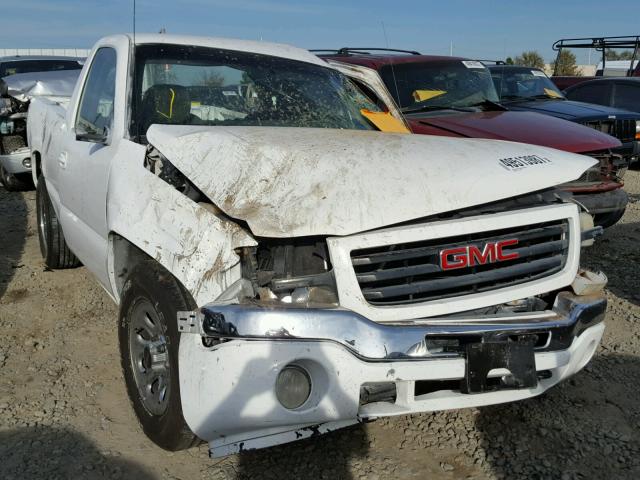 1GTEC14V86Z221455 - 2006 GMC NEW SIERRA WHITE photo 1