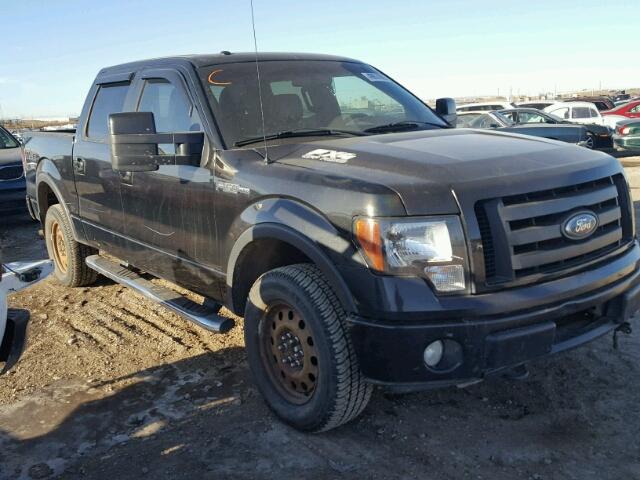 1FTFW1EV9AFD46517 - 2010 FORD F150 SUPER BLACK photo 1