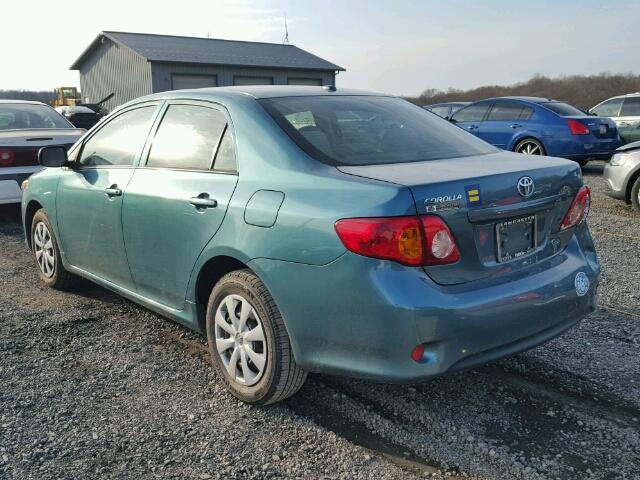 JTDBU4EE8A9116746 - 2010 TOYOTA COROLLA BA GREEN photo 3