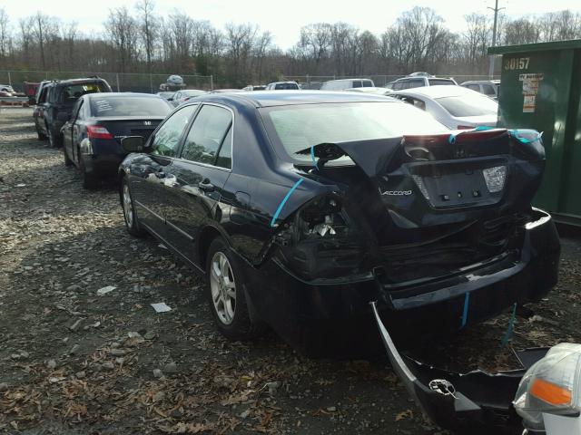 1HGCM56356A135043 - 2006 HONDA ACCORD SE BLACK photo 3