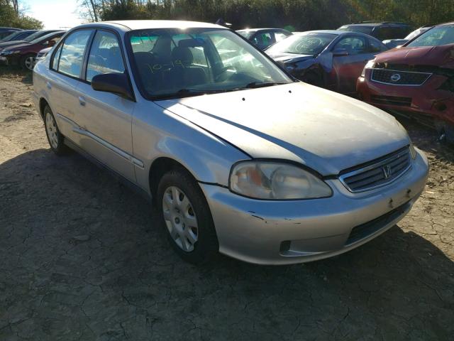 2HGEJ6619YH558718 - 2000 HONDA CIVIC BASE 银色 照片 1