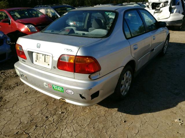2HGEJ6619YH558718 - 2000 HONDA CIVIC BASE 银色 照片 4