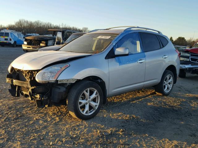 JN8AS5MT7AW006638 - 2010 NISSAN ROGUE S SILVER photo 2