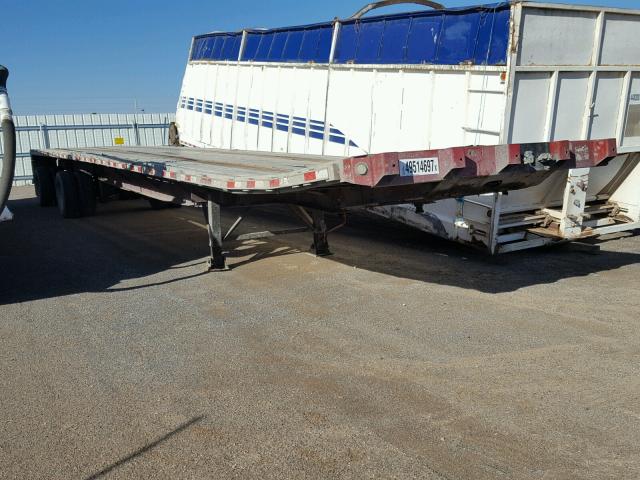 1GRDM02215M700426 - 2005 GREAT DANE TRAILER FLATBED RED photo 1