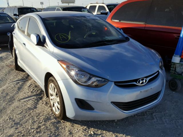 KMHDH4AE5DU495415 - 2013 HYUNDAI ELANTRA GL BLUE photo 1