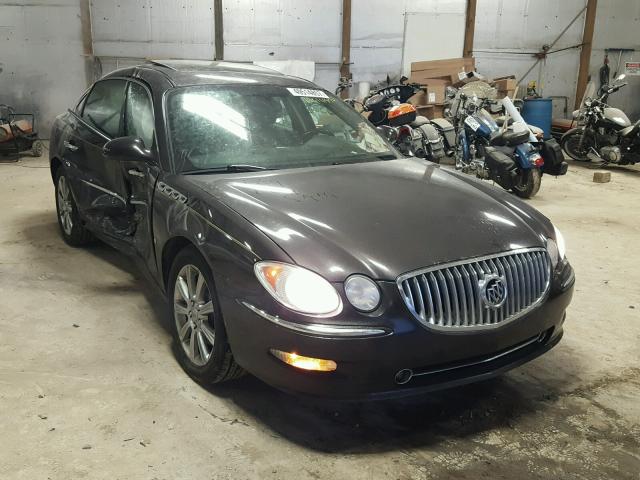 2G4WN58C081206843 - 2008 BUICK LACROSSE S BROWN photo 1