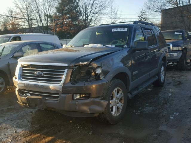 1FMEU73E16UA56195 - 2006 FORD EXPLORER X GRAY photo 2