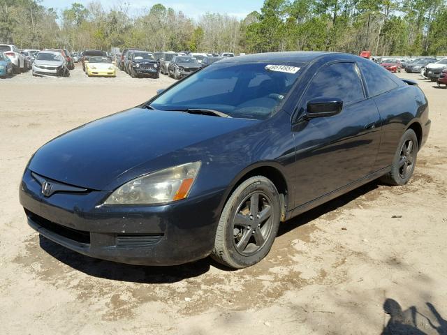 1HGCM72663A011273 - 2003 HONDA ACCORD EX BLACK photo 2