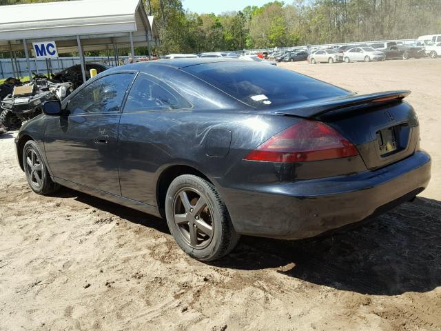 1HGCM72663A011273 - 2003 HONDA ACCORD EX BLACK photo 3