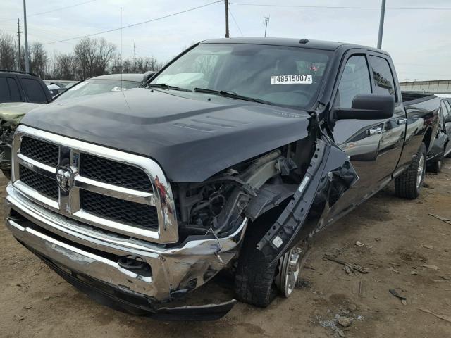 3C6UR5JL3EG117594 - 2014 RAM 2500 SLT BLACK photo 2